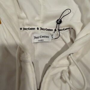 Juicy Couture Cream Hoodie